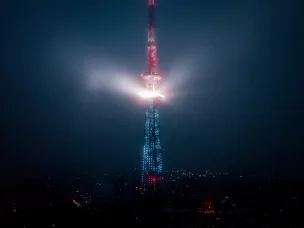 Световая открытка к заплыву X-WATERS Волга 2026 появится на нижегородской телебашне
